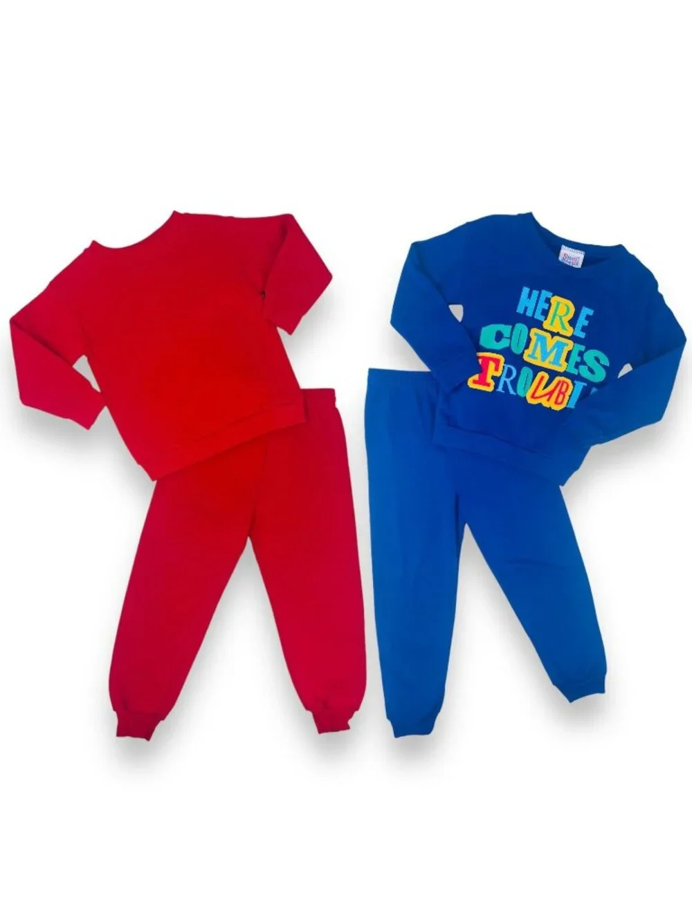 Vintage 90s Kids Sweatsuit Tracksuit Matching Outfit Sets Bundle of 2 - 3T - 4T